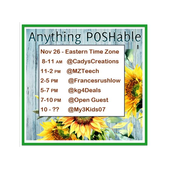 POSHABLE Accessories - Anything POSHable Wednesday Show!
